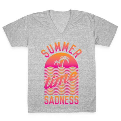 Summertime Sadness V-Neck Tee Shirt
