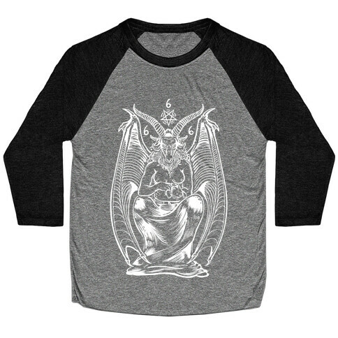 Pet Cats. Hail Satan. Baseball Tee