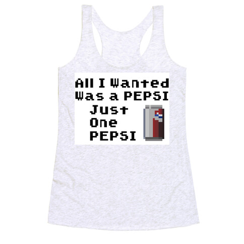 All I Wanted Racerback Tank Top