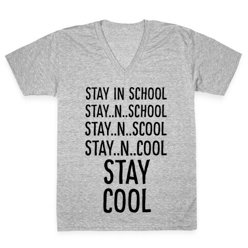 Stay Cool! V-Neck Tee Shirt