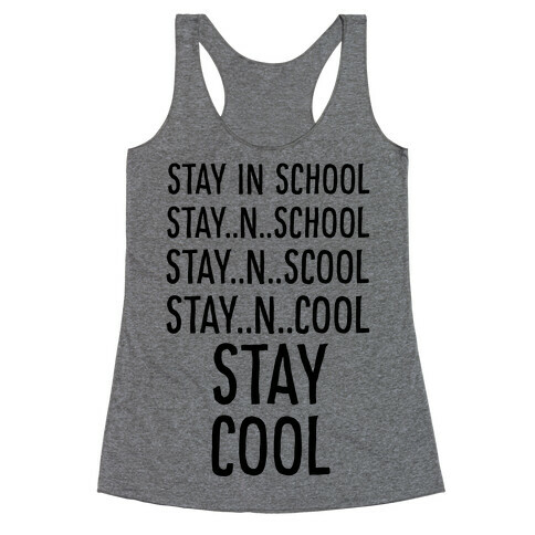 Stay Cool! Racerback Tank Top