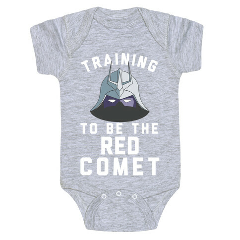 Training To Be The Red Comet Baby One-Piece