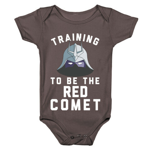 Training To Be The Red Comet Baby One-Piece