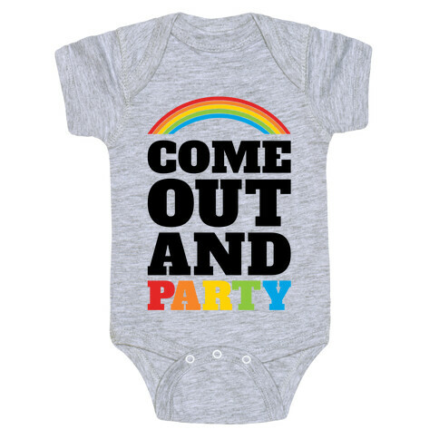 Come Out and Party Baby One-Piece