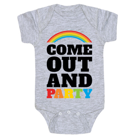 Come Out and Party Baby One-Piece