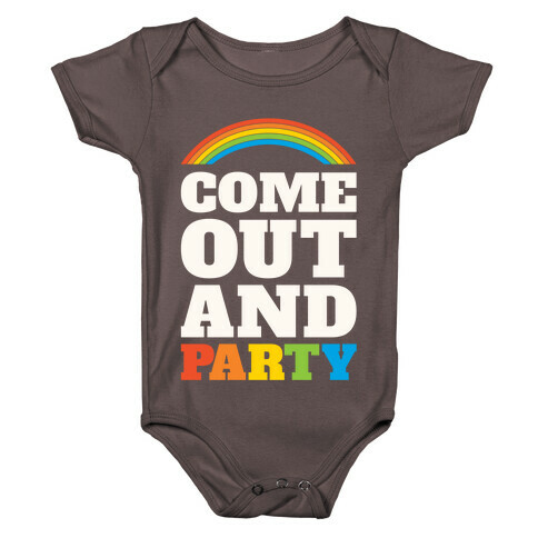 Come Out and Party Baby One-Piece