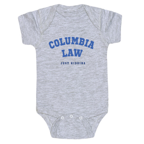 Columbia (Just Kidding) Baby One-Piece
