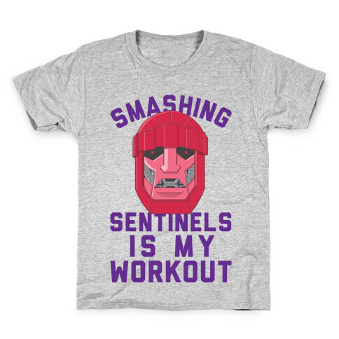 Smashing Sentinels Is My Workout Kids T-Shirt