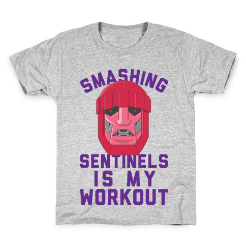 Smashing Sentinels Is My Workout Kids T-Shirt