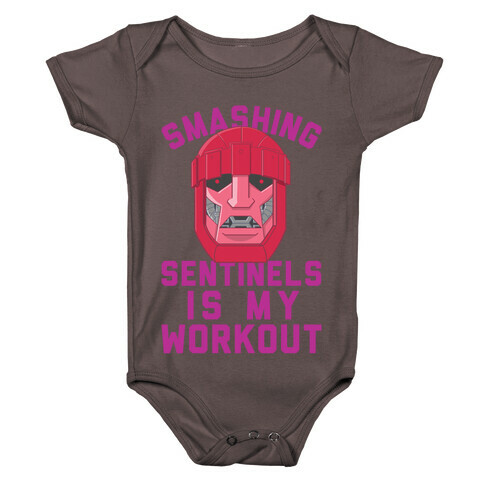 Smashing Sentinels Is My Workout Baby One-Piece