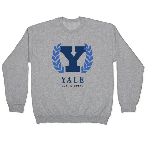 Yale (Just Kidding) Pullover