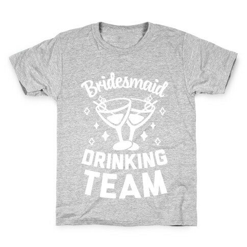 Bridesmaid Drinking Team Kids T-Shirt