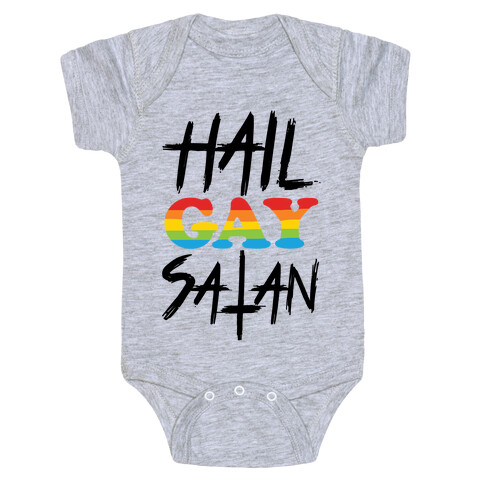 Hail Gay Satan Baby One-Piece