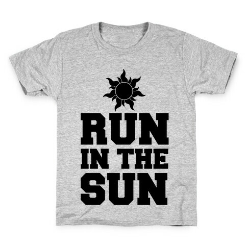 Run In The Sun Kids T-Shirt