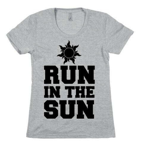 Run In The Sun Womens T-Shirt