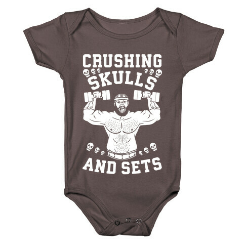 Crushing Skulls and Sets Baby One-Piece