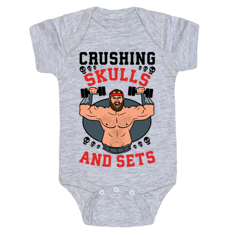 Crushing Skulls and Sets Baby One-Piece