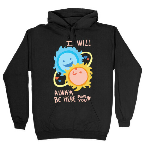 Binary Star Love Hooded Sweatshirt