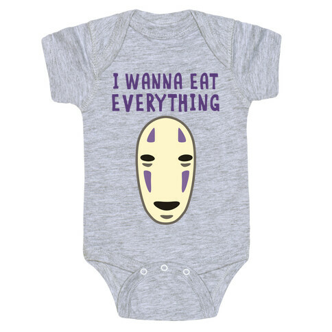 I Wanna Eat Everything Baby One-Piece