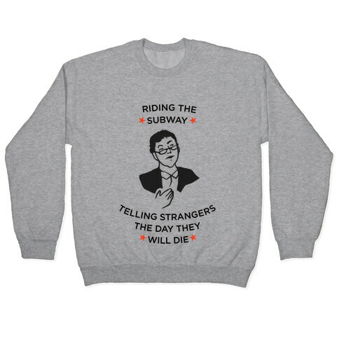 Drunk Nate Silver Pullover