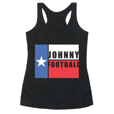 Texas Johnny Football Racerback Tank Top