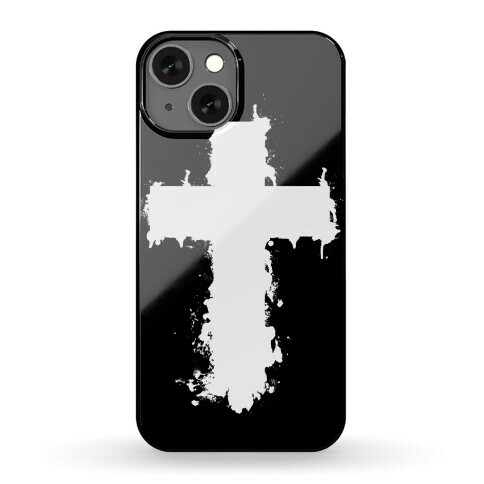 SPLATTER CROSS Phone Case