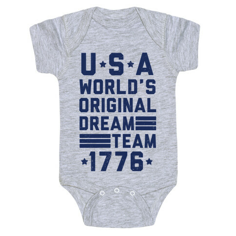 USA World's Original Dream Team 1776 Baby One-Piece