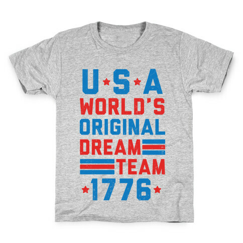 USA World's Original Dream Team 1776 Kids T-Shirt