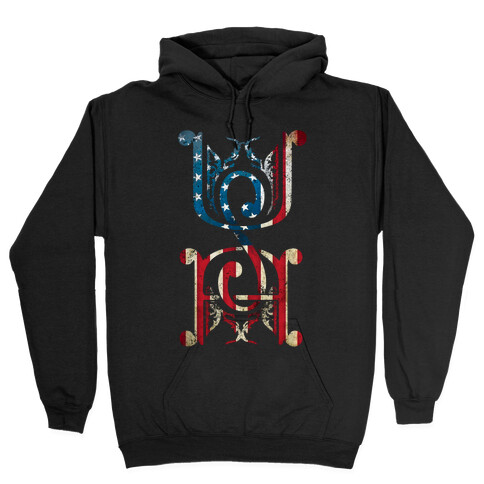 USA Hooded Sweatshirt