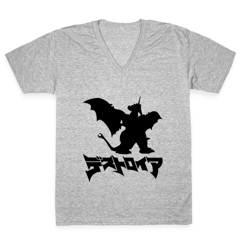 Destoroyah V-Neck Tee Shirt