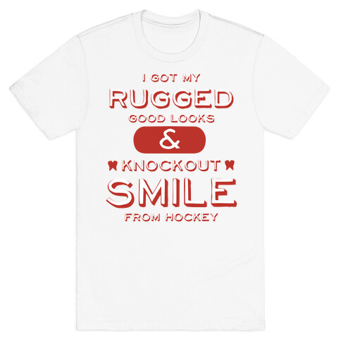 Knockout Hockey Smile T-Shirt