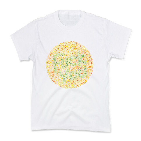 Color Blind Test (F*** You) Kids T-Shirt