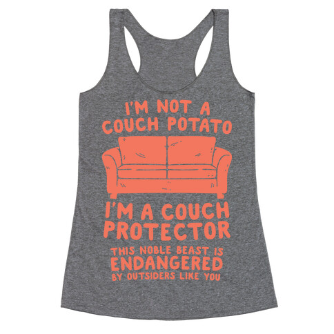 Couch Protector Racerback Tank Top