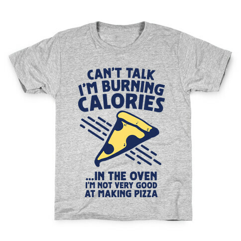 Burning Calories Kids T-Shirt