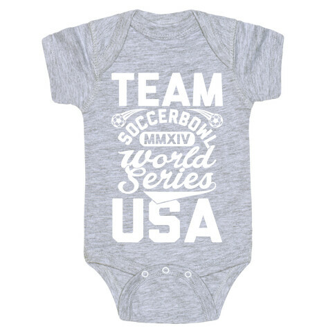 Soccerbowl World Series Baby One-Piece
