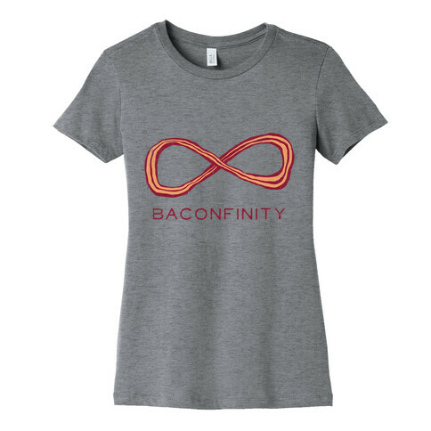 Baconfinity (Applewood Vintage) Womens T-Shirt