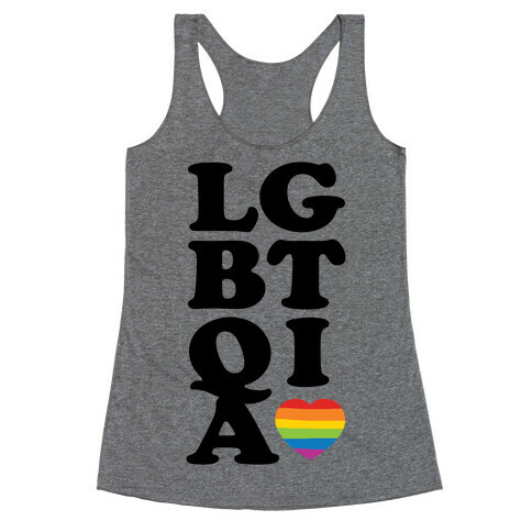 LGBTQIA Racerback Tank Top