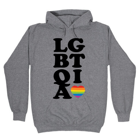 LGBTQIA Hooded Sweatshirt