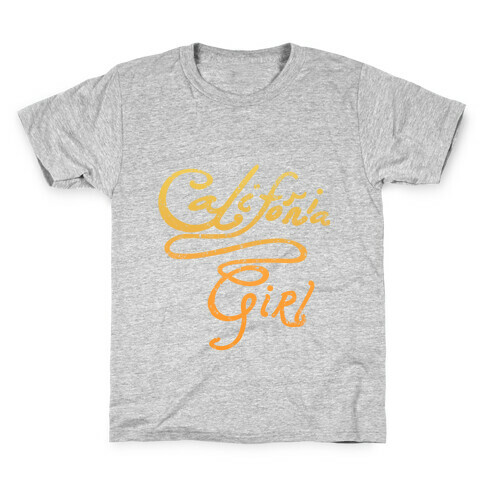 California Girl (Mermaid Vintage) Kids T-Shirt