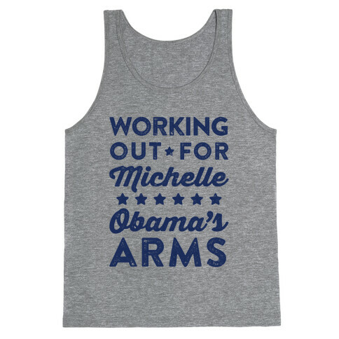 Working Out For Michelle Obama's Arms Tank Top