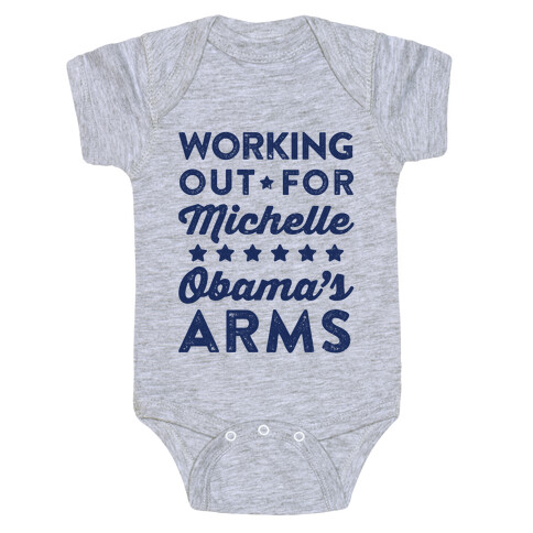 Working Out For Michelle Obama's Arms Baby One-Piece