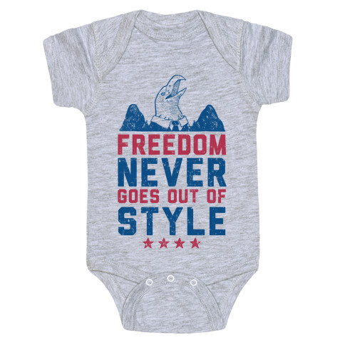 Freedom Never Goes Out of Style Baby One-Piece