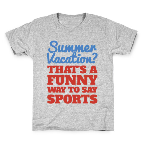 Summer Sports Kids T-Shirt
