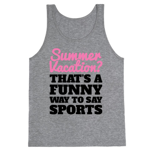 Summer Sports Tank Top