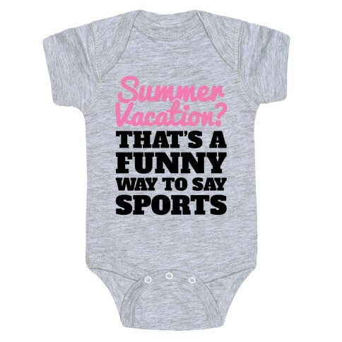 Summer Sports Baby One-Piece