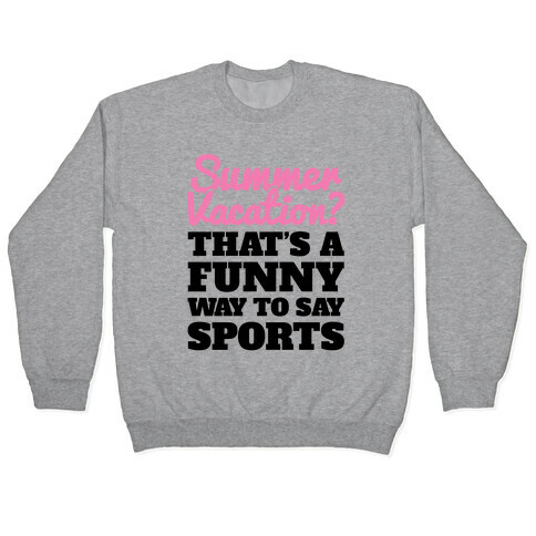 Summer Sports Pullover