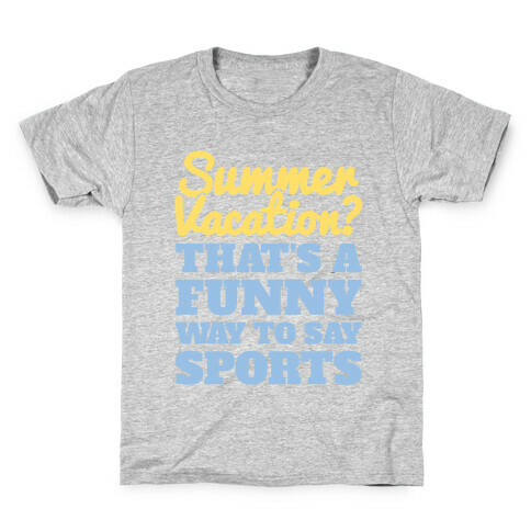 Summer Sports Kids T-Shirt