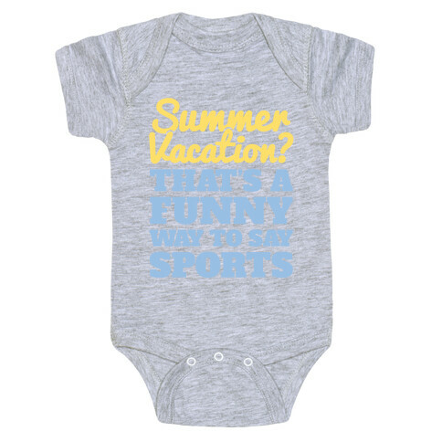 Summer Sports Baby One-Piece