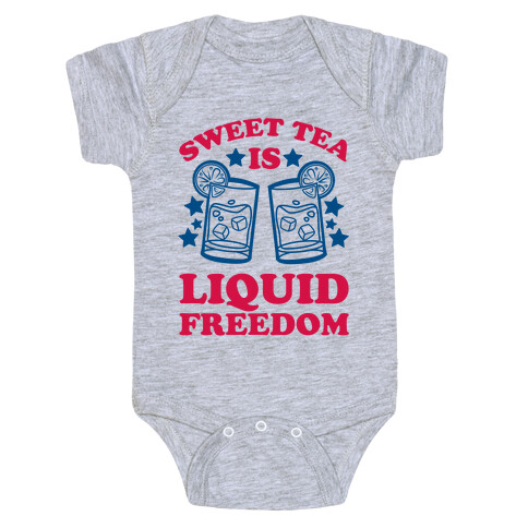 Sweet Tea Is Liquid Freedom Baby One-Piece