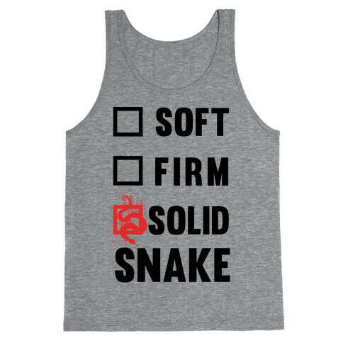 Solid Snake Tank Top